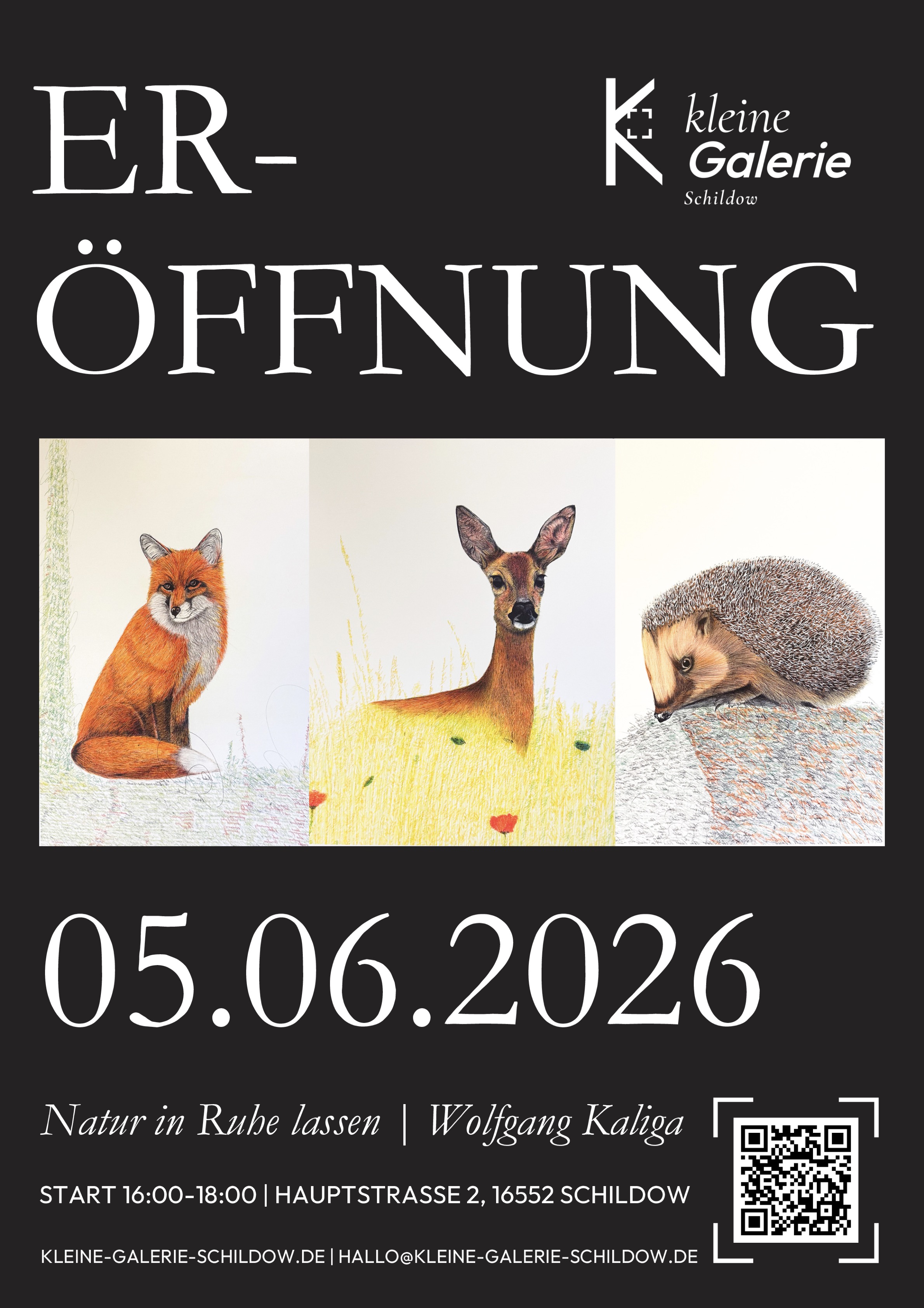 Plakat: Natur in Ruhe lassen 